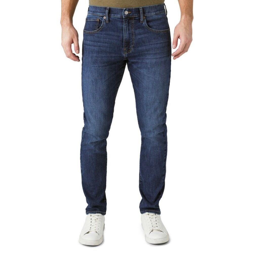 Lucky Brand Men's 412 Athletic Slim Fit Blue Medium Denim Size 38X32